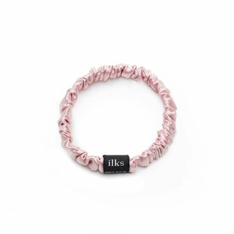 ilks Silk Scrunchie Klein - Ros&eacute;