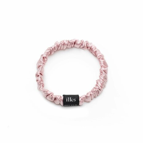 ilks Silk Scrunchie Klein - Rosé