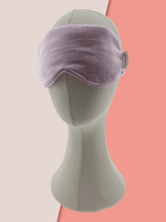 Linnen & Silk 100% Hoogwaardig Linnen Blinddoek Slaapoogmasker - Baby Pink