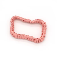 Linnen & Silk 19 Momme Silk Petit Scrunchie 1CM S - Satin WarmRosé