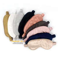 Linnen & Silk 22 Momme Silk Blinddoek Slaapoogmasker - Satin WarmRosé