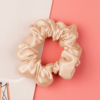 Linnen & Silk 19 Momme Silk Casual Scrunchie 3.5CM M - Satin Champagne