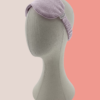Linnen & Silk 100% Hoogwaardig Linnen Blinddoek Slaapoogmasker - Baby Pink