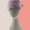Linnen & Silk 100% Hoogwaardig Linnen Blinddoek Slaapoogmasker - Baby Pink