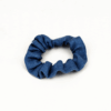 Obumi Linnen Scrunchie - Ocean Blue